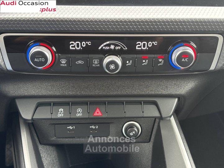 Audi A1 Sportback 25 TFSI 95 ch S tronic 7 Advanced - 13