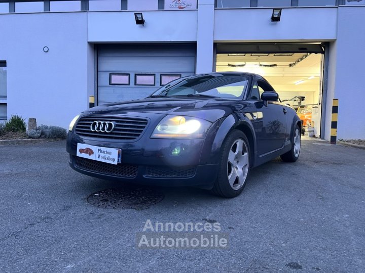 Audi TT COUPE 180CH 18L - BLEU - INTERIEUR GRIS CUIR ALCANTARA - EMBRAYAGE RECENT - 1