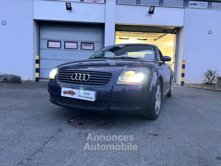 Audi TT COUPE 180CH 18L - BLEU - INTERIEUR GRIS CUIR ALCANTARA - EMBRAYAGE RECENT - 2