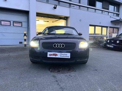 Audi TT COUPE 180CH 18L - BLEU - INTERIEUR GRIS CUIR ALCANTARA - EMBRAYAGE RECENT   - 4
