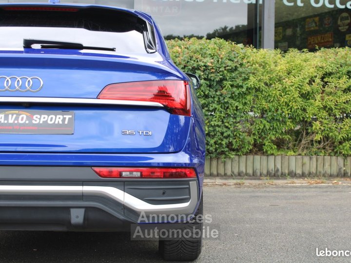 Audi Q5 II (2) SPORTBACK 35 TDI 163 S LINE TRONIC 7 Garantie 12M P&MO PREMIERE MAIN - 9
