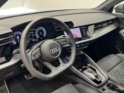Audi S3 20 TFSI 333 ch Akrapovic / SONOS 3D / ACC / DCC / TO / Pack Black / Caméra / Matrix LED   - 7