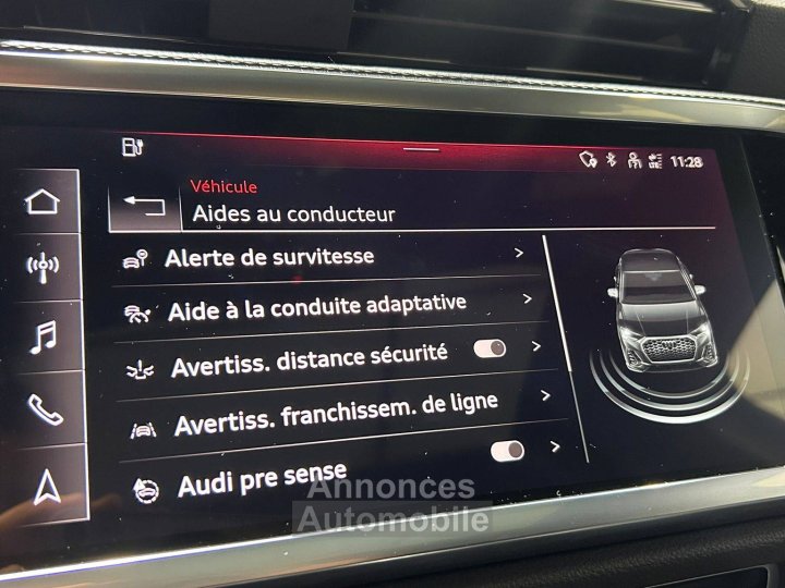 Audi Q3 Sportback 45 TFSIe  245 ch S tronic 6 S line - 34