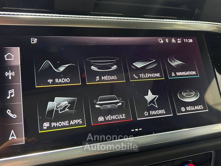Audi Q3 Sportback 45 TFSIe  245 ch S tronic 6 S line - 37