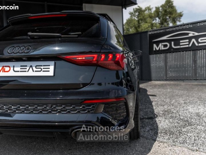 Audi RS3 Sportback 25 TFSI 400 S tronic 7 Quattro Leasing 999 Euros- Mois - 3