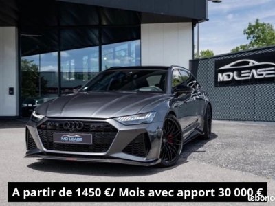 Audi RS6 Avant V8 40 TFSI 600 S-ABT Tiptronic 8 Quattro Leasing 1450 Euros- Mois - 1