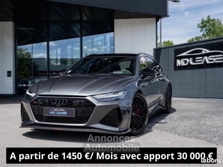 Audi RS6 Avant V8 40 TFSI 600 S-ABT Tiptronic 8 Quattro Leasing 1450 Euros- Mois - 1