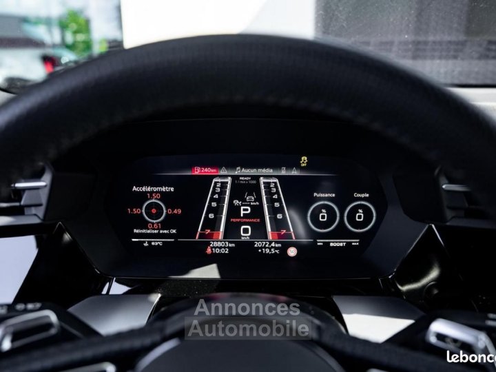 Audi RS3 Sportback 25 TFSI 400 S tronic 7 Quattro Leasing 999 Euros- Mois - 16