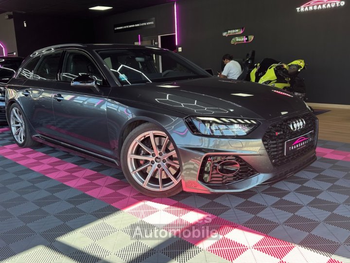 Audi RS4 AVANT V6 29 TFSI 450 ch Tiptronic 8 Quattro MALUS PAY&Eacute; - Alcantara - Si&egrave;ges Hayon &eacute;lectrique - Camera - 1