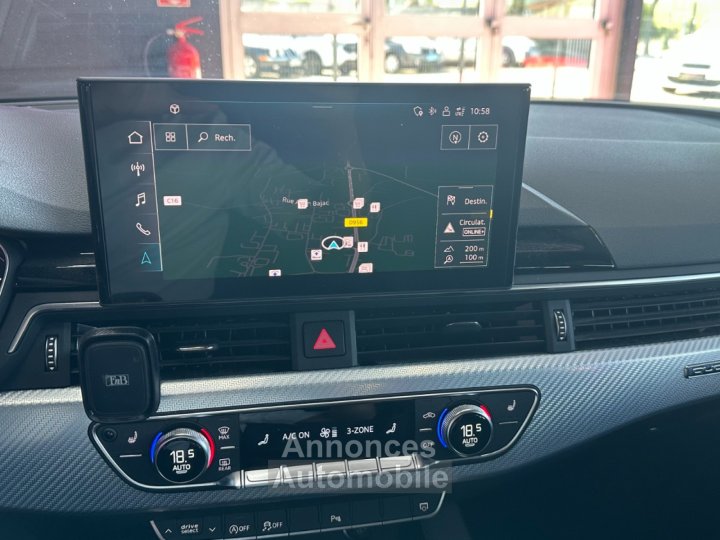 Audi RS4 AVANT V6 29 TFSI 450 ch Tiptronic 8 Quattro MALUS PAY&Eacute; - Alcantara - Si&egrave;ges Hayon &eacute;lectrique - Camera - 23