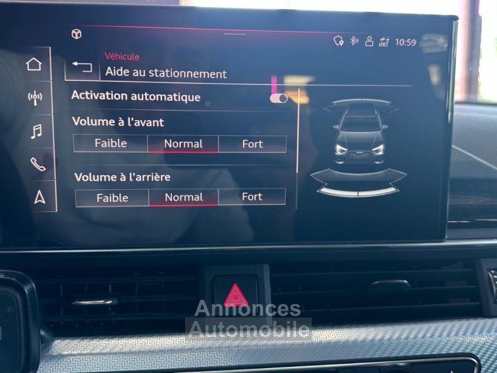 Audi RS4 AVANT V6 29 TFSI 450 ch Tiptronic 8 Quattro MALUS PAY&Eacute; - Alcantara - Si&egrave;ges Hayon &eacute;lectrique - Camera - 29