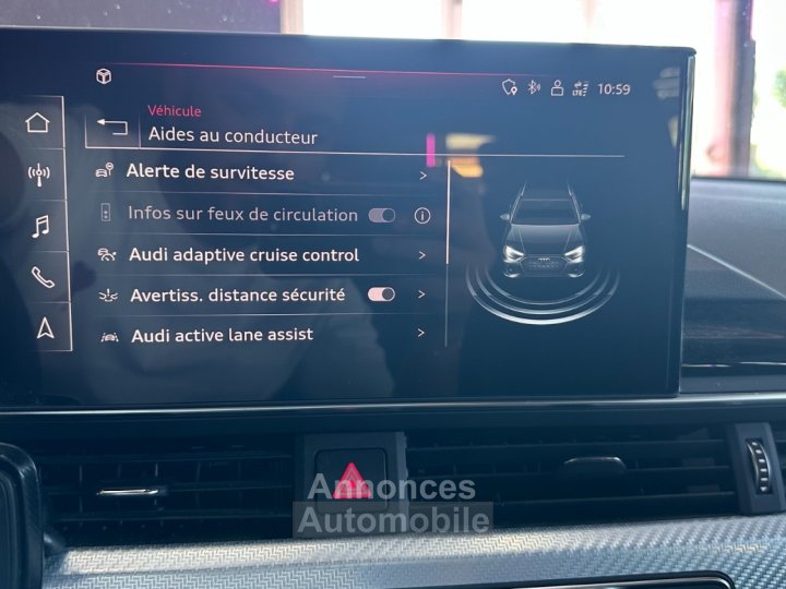 Audi RS4 AVANT V6 29 TFSI 450 ch Tiptronic 8 Quattro MALUS PAY&Eacute; - Alcantara - Si&egrave;ges Hayon &eacute;lectrique - Camera - 30