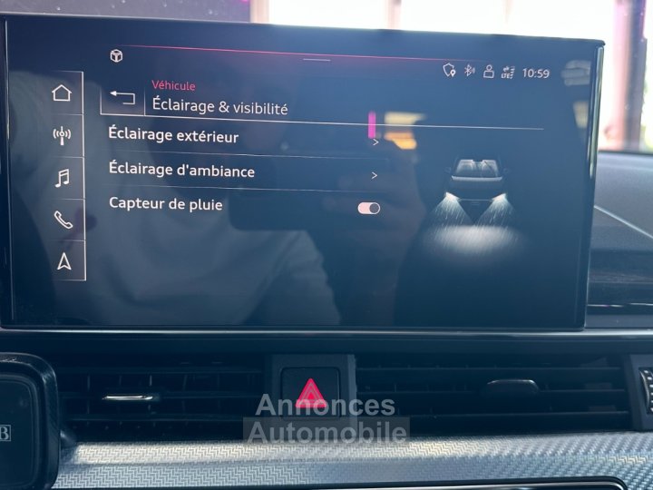 Audi RS4 AVANT V6 29 TFSI 450 ch Tiptronic 8 Quattro MALUS PAY&Eacute; - Alcantara - Si&egrave;ges Hayon &eacute;lectrique - Camera - 31