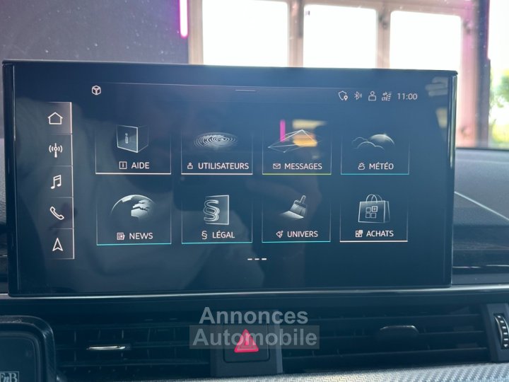 Audi RS4 AVANT V6 29 TFSI 450 ch Tiptronic 8 Quattro MALUS PAY&Eacute; - Alcantara - Si&egrave;ges Hayon &eacute;lectrique - Camera - 33