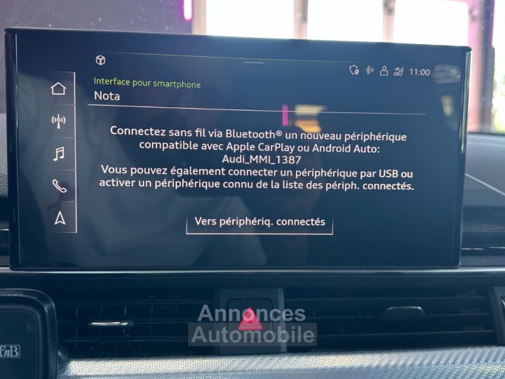 Audi RS4 AVANT V6 29 TFSI 450 ch Tiptronic 8 Quattro MALUS PAY&Eacute; - Alcantara - Si&egrave;ges Hayon &eacute;lectrique - Camera - 34
