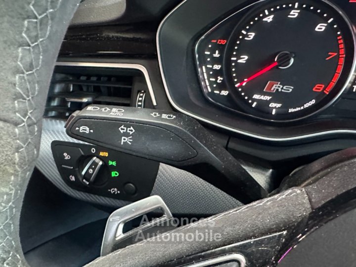 Audi RS4 AVANT V6 29 TFSI 450 ch Tiptronic 8 Quattro MALUS PAY&Eacute; - Alcantara - Si&egrave;ges Hayon &eacute;lectrique - Camera - 36