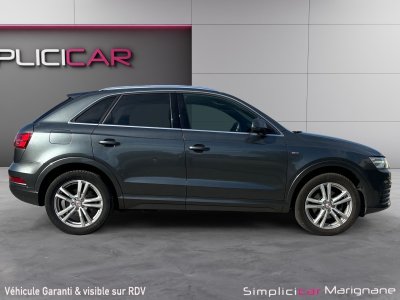 Audi Q3 20 TDI 150 ch S tronic 7 S line *GARANTIE 12 MOIS* SON BOSE ATTELAGE   - 4
