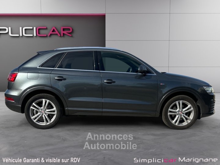 Audi Q3 20 TDI 150 ch S tronic 7 S line *GARANTIE 12 MOIS* SON BOSE ATTELAGE - 4