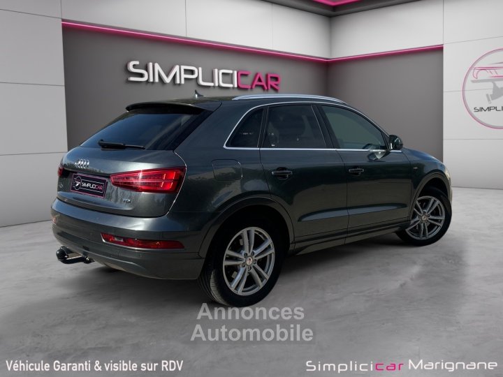 Audi Q3 20 TDI 150 ch S tronic 7 S line *GARANTIE 12 MOIS* SON BOSE ATTELAGE - 5