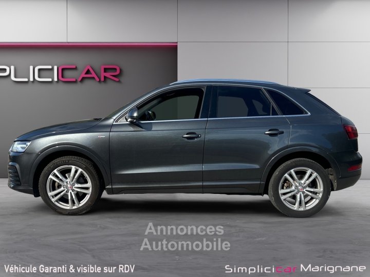 Audi Q3 20 TDI 150 ch S tronic 7 S line *GARANTIE 12 MOIS* SON BOSE ATTELAGE - 8