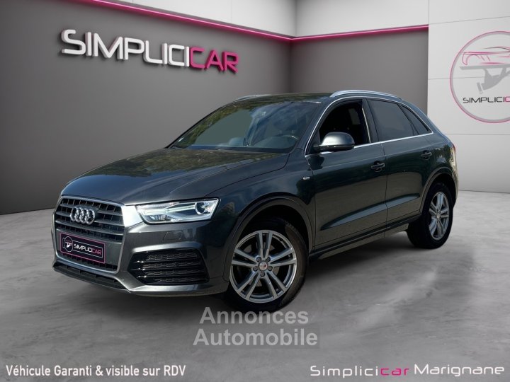 Audi Q3 20 TDI 150 ch S tronic 7 S line *GARANTIE 12 MOIS* SON BOSE ATTELAGE - 9