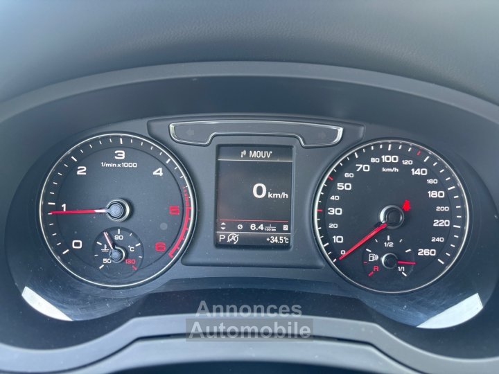 Audi Q3 20 TDI 150 ch S tronic 7 S line *GARANTIE 12 MOIS* SON BOSE ATTELAGE - 16