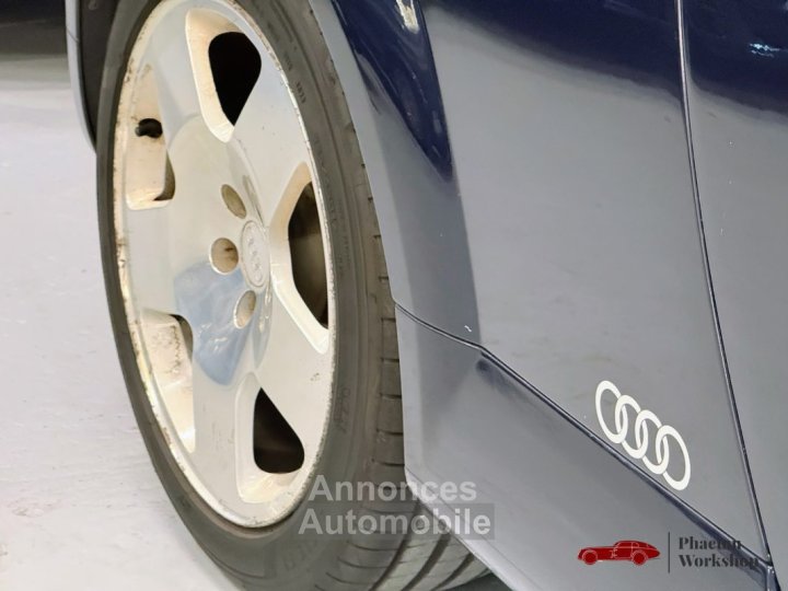 Audi TT COUPE 180CH 18L - BLEU - INTERIEUR GRIS CUIR ALCANTARA - EMBRAYAGE RECENT - 45