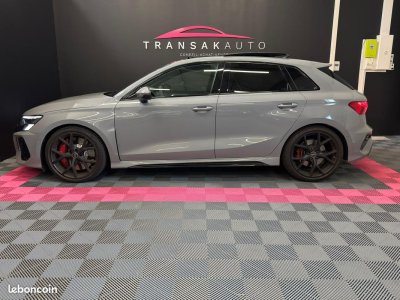 Audi RS3 SPORTBACK 25 TFSI 400 S tronic 7 Quattro ORIGINE FRANCE PREMIÈRE MAIN PAS DE MALUS   - 2