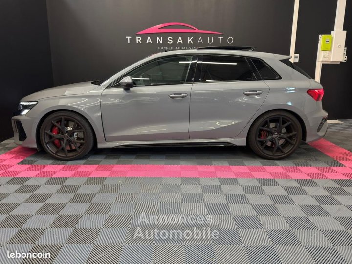 Audi RS3 SPORTBACK 25 TFSI 400 S tronic 7 Quattro ORIGINE FRANCE PREMIÈRE MAIN PAS DE MALUS - 2