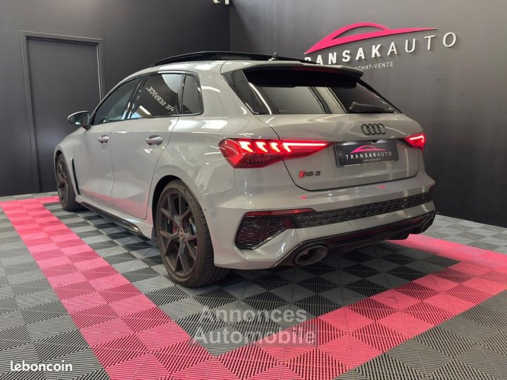 Audi RS3 SPORTBACK 25 TFSI 400 S tronic 7 Quattro ORIGINE FRANCE PREMIÈRE MAIN PAS DE MALUS - 3