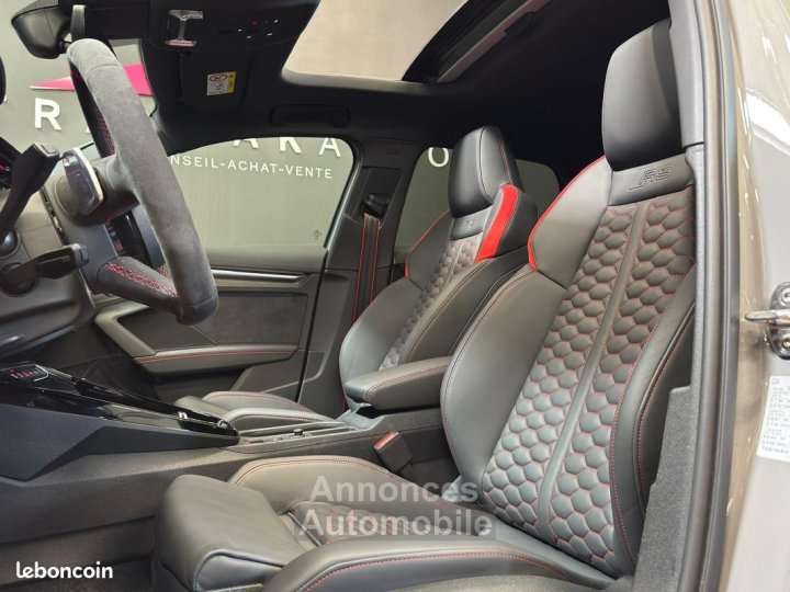 Audi RS3 SPORTBACK 25 TFSI 400 S tronic 7 Quattro ORIGINE FRANCE PREMIÈRE MAIN PAS DE MALUS - 5