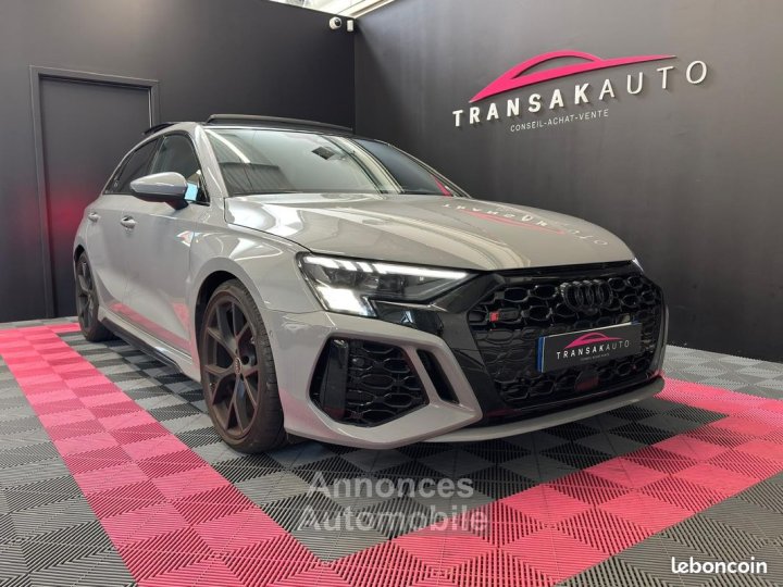 Audi RS3 SPORTBACK 25 TFSI 400 S tronic 7 Quattro ORIGINE FRANCE PREMIÈRE MAIN PAS DE MALUS - 6