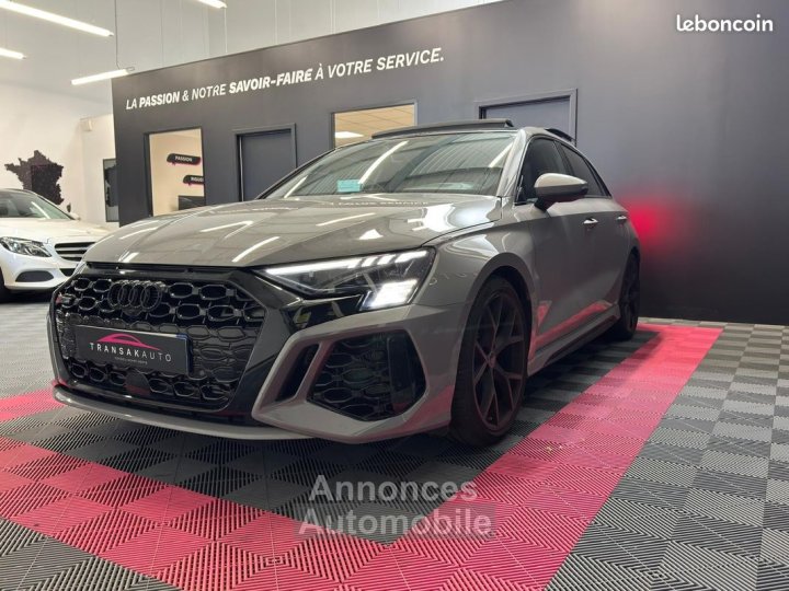 Audi RS3 SPORTBACK 25 TFSI 400 S tronic 7 Quattro ORIGINE FRANCE PREMIÈRE MAIN PAS DE MALUS - 8