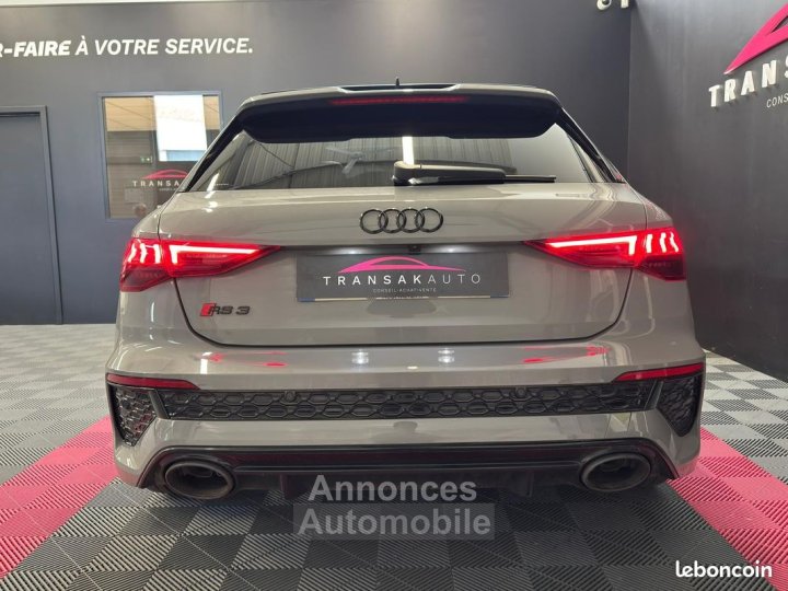 Audi RS3 SPORTBACK 25 TFSI 400 S tronic 7 Quattro ORIGINE FRANCE PREMIÈRE MAIN PAS DE MALUS - 11