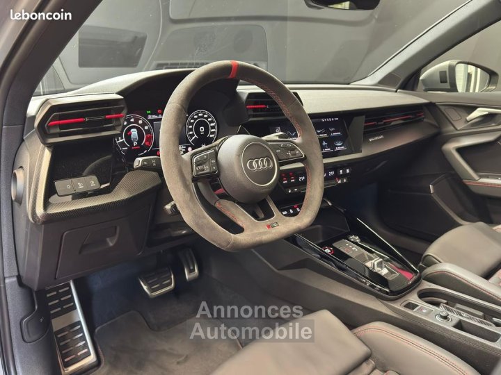 Audi RS3 SPORTBACK 25 TFSI 400 S tronic 7 Quattro ORIGINE FRANCE PREMIÈRE MAIN PAS DE MALUS - 14