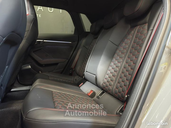 Audi RS3 SPORTBACK 25 TFSI 400 S tronic 7 Quattro ORIGINE FRANCE PREMIÈRE MAIN PAS DE MALUS - 16