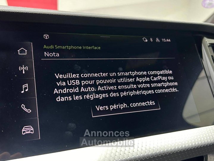 Audi A1 Sportback 35 TFSI 150 ch S tronic 7 S Line - 26