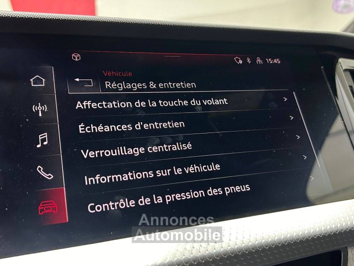 Audi A1 Sportback 35 TFSI 150 ch S tronic 7 S Line - 29