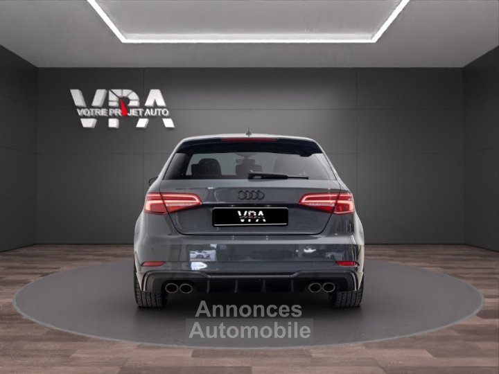 Audi S3  · 20 TFSI 310 ch quattro · S tronic · B&amp;O · Caméra · ACC ·  Virtual Cockpit - 5
