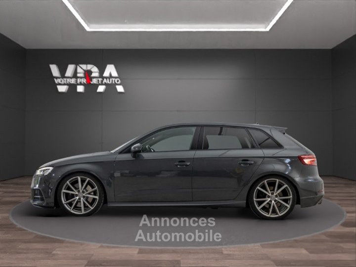 Audi S3  · 20 TFSI 310 ch quattro · S tronic · B&amp;O · Caméra · ACC ·  Virtual Cockpit - 8