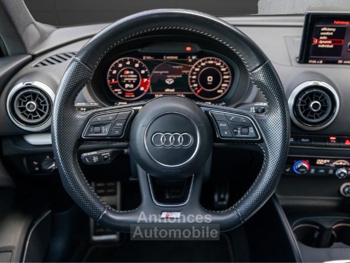 Audi S3  · 20 TFSI 310 ch quattro · S tronic · B&amp;O · Caméra · ACC ·  Virtual Cockpit - 9