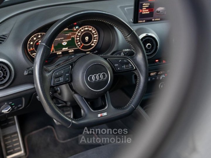 Audi S3  · 20 TFSI 310 ch quattro · S tronic · B&amp;O · Caméra · ACC ·  Virtual Cockpit - 10