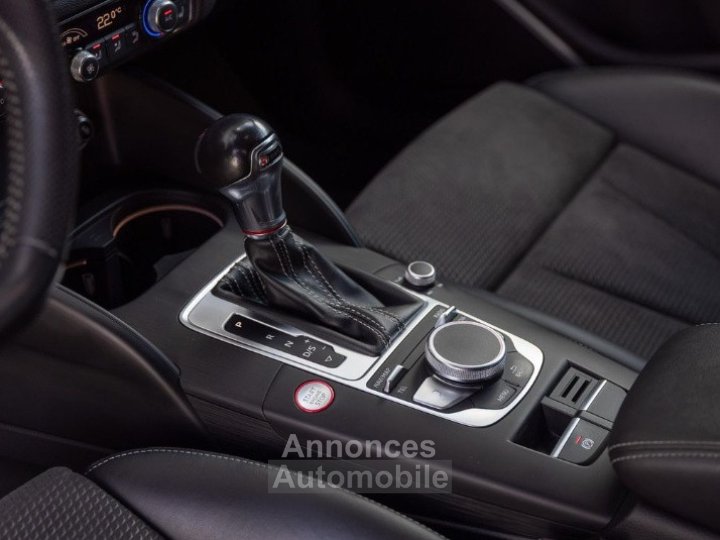 Audi S3  · 20 TFSI 310 ch quattro · S tronic · B&amp;O · Caméra · ACC ·  Virtual Cockpit - 18