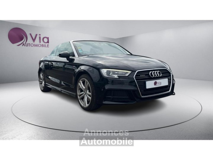 Audi A3 Cabriolet 20 TDI - 184  S Line  - BVA - CLIM AUTO - 3