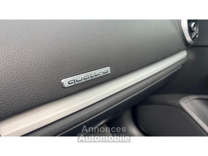 Audi A3 Cabriolet 20 TDI - 184  S Line  - BVA - CLIM AUTO - 29