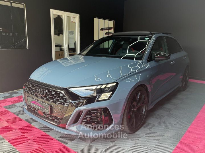 Audi RS3 SPORTBACK 25 TFSI 400 S tronic 7 Quattro / FULL OPTIONS / PAS DE MALUS / LIGNE RS - 3