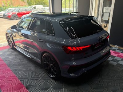 Audi RS3 SPORTBACK 25 TFSI 400 S tronic 7 Quattro / FULL OPTIONS / PAS DE MALUS / LIGNE RS   - 4