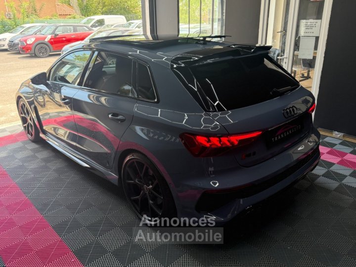 Audi RS3 SPORTBACK 25 TFSI 400 S tronic 7 Quattro / FULL OPTIONS / PAS DE MALUS / LIGNE RS - 4