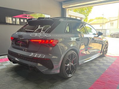 Audi RS3 SPORTBACK 25 TFSI 400 S tronic 7 Quattro / FULL OPTIONS / PAS DE MALUS / LIGNE RS   - 8