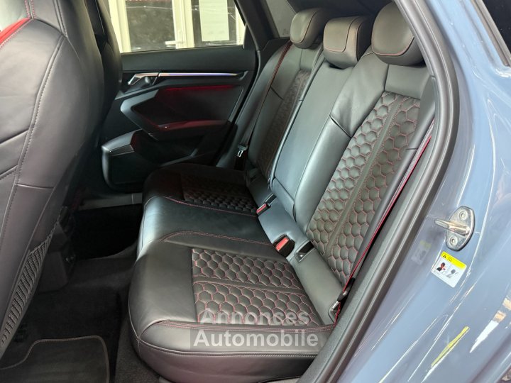 Audi RS3 SPORTBACK 25 TFSI 400 S tronic 7 Quattro / FULL OPTIONS / PAS DE MALUS / LIGNE RS - 11